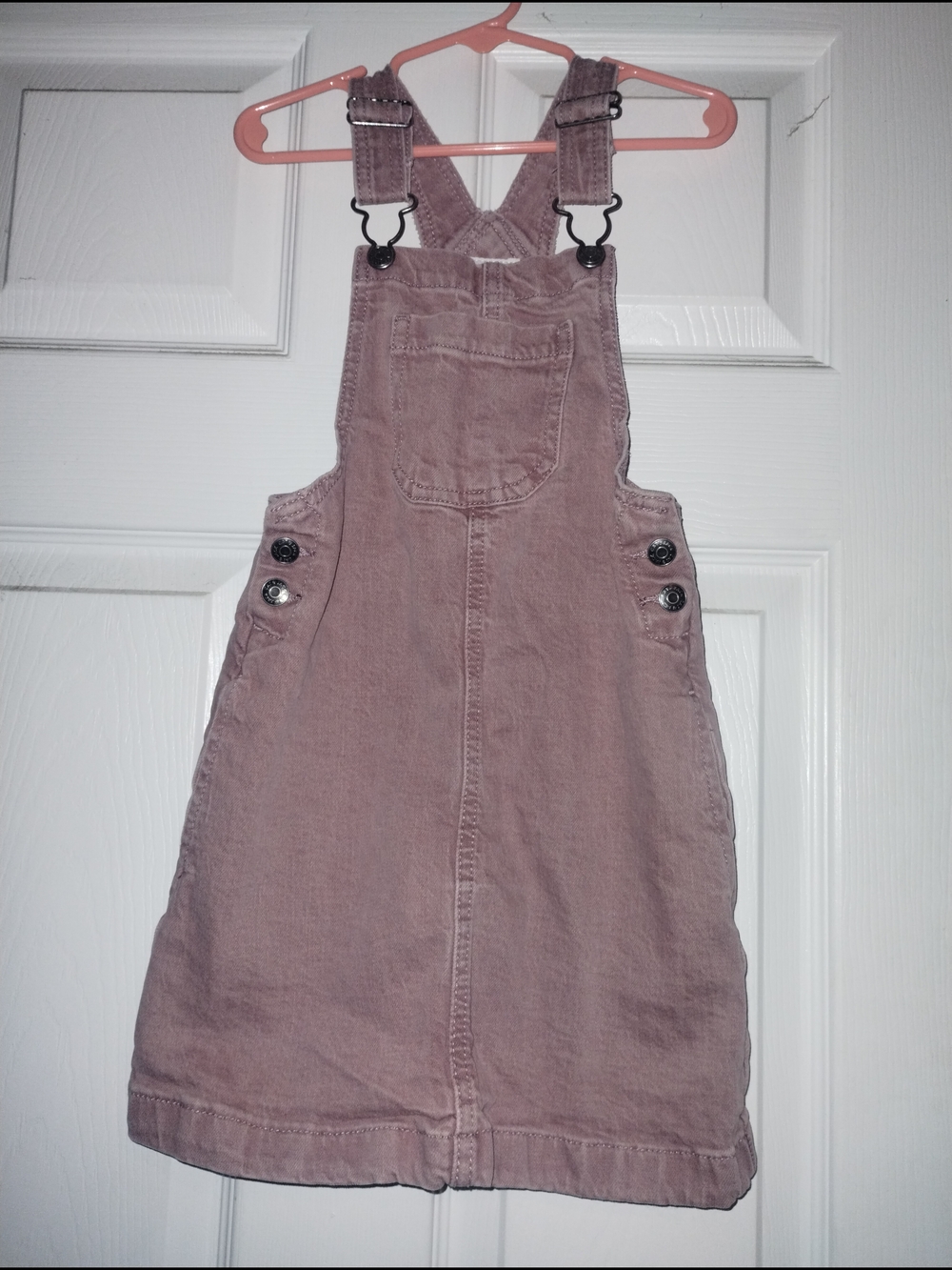 Cat & Jack Dusty Mauve Corduroy Overall Dress